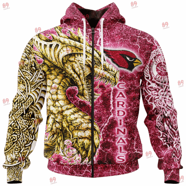 Cardinals FL Dragon Outrage Limited Edition Hoodie T-shirt Sweatshirt All Merchandise - Image 3