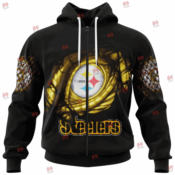 Steelers Dragon Eye Limited Edition Hoodie T-shirt Sweatshirt All Merchandise - Image 3