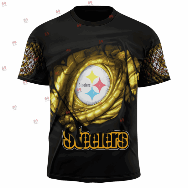 Steelers Dragon Eye Limited Edition Hoodie T-shirt Sweatshirt All Merchandise - Image 4