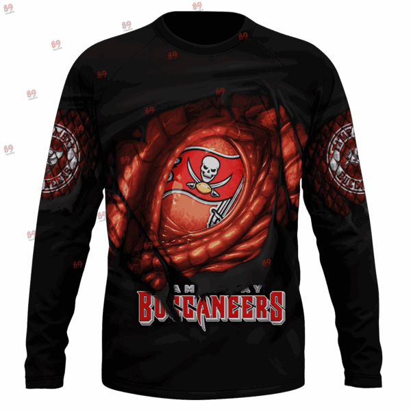 Buccaneers Dragon Eye Limited Edition Hoodie T-shirt Sweatshirt All Merchandise - Image 6