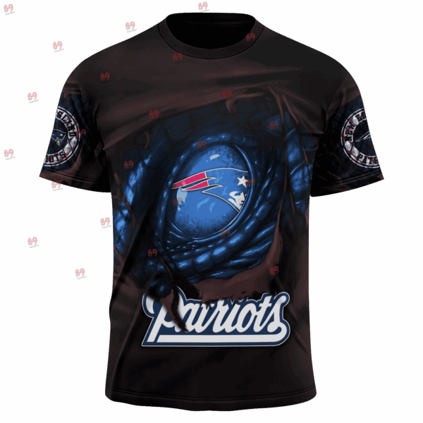 Patriots Dragon Eye Limited Edition Hoodie T-shirt Sweatshirt All Merchandise - Image 4