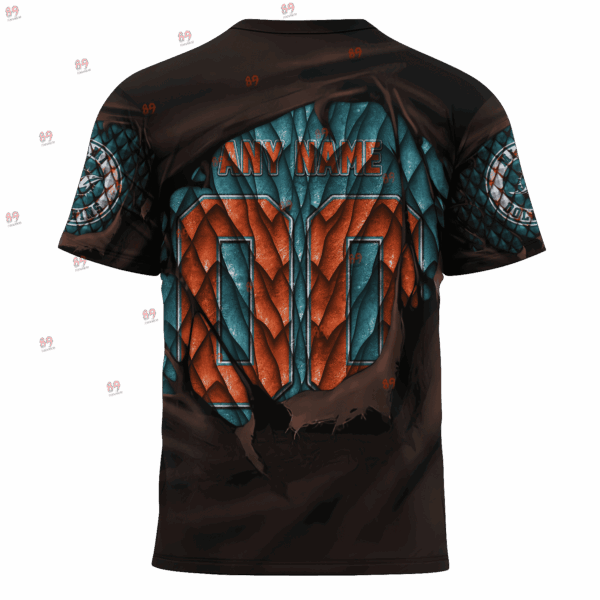 Dolphins Dragon Eye Limited Edition Hoodie T-shirt Sweatshirt All Merchandise - Image 5
