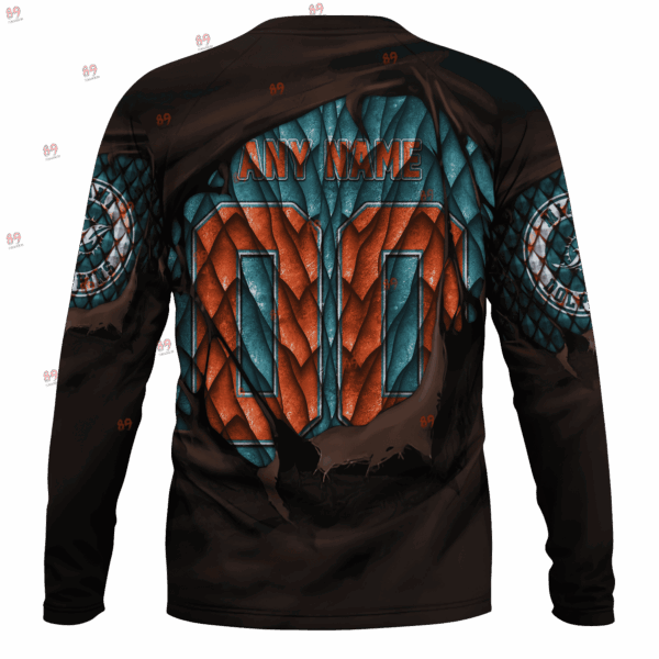 Dolphins Dragon Eye Limited Edition Hoodie T-shirt Sweatshirt All Merchandise - Image 7