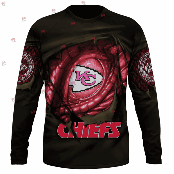 Chiefs Dragon Eye Limited Edition Hoodie T-shirt Sweatshirt All Merchandise - Image 6