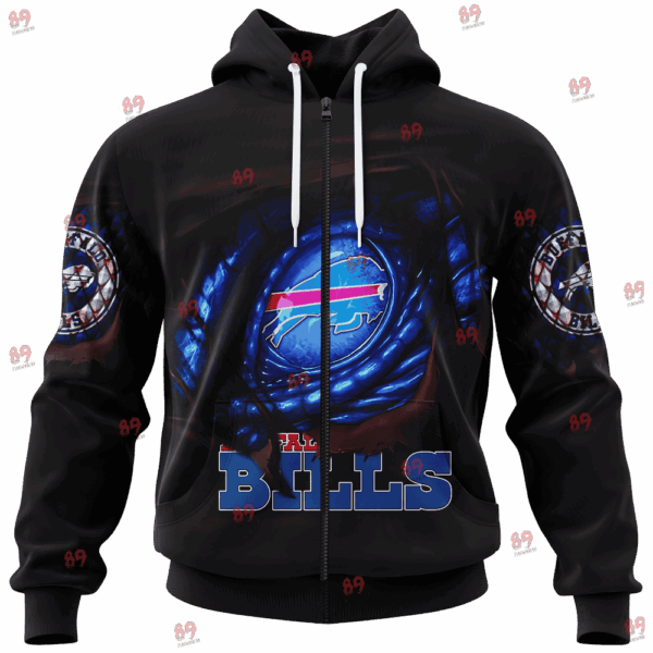 Bills Dragon Eye Limited Edition Hoodie T-shirt Sweatshirt All Merchandise - Image 3