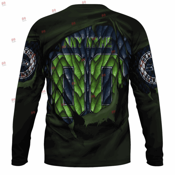 Seahawks Dragon Eye Limited Edition Hoodie T-shirt Sweatshirt All Merchandise - Image 7