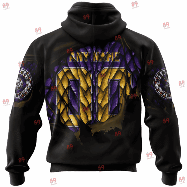 Vikings Dragon Eye Limited Edition Hoodie T-shirt Sweatshirt All Merchandise - Image 2