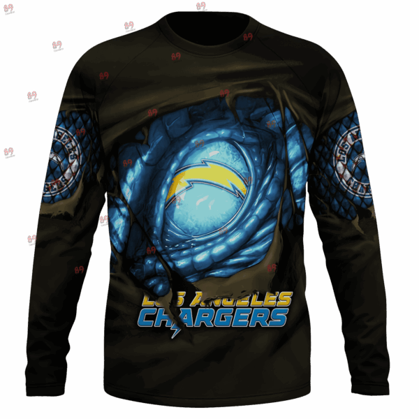 Chargers Dragon Eye Limited Edition Hoodie T-shirt Sweatshirt All Merchandise - Image 6