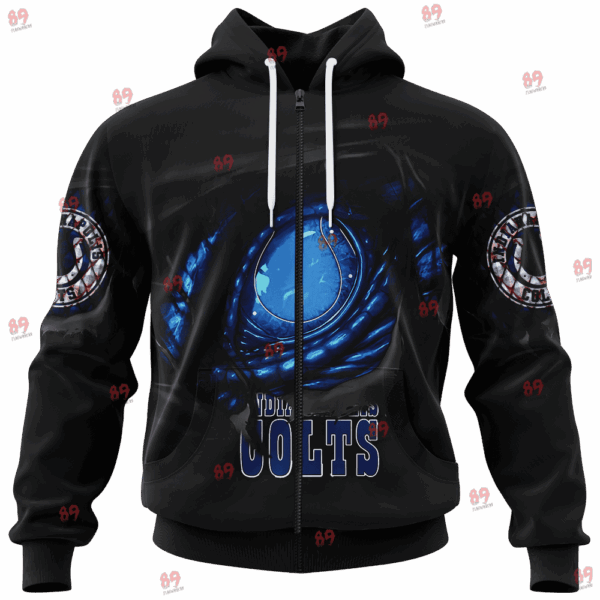 Colts Dragon Eye Limited Edition Hoodie T-shirt Sweatshirt All Merchandise - Image 3