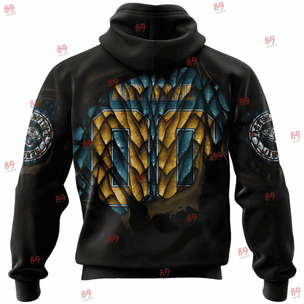 Jaguars Dragon Eye Limited Edition Hoodie T-shirt Sweatshirt All Merchandise - Image 2
