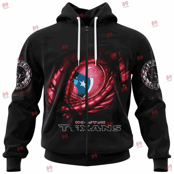 Texans Dragon Eye Limited Edition Hoodie T-shirt Sweatshirt All Merchandise - Image 3