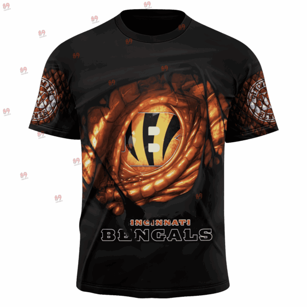 Bengals Dragon Eye Limited Edition Hoodie T-shirt Sweatshirt All Merchandise - Image 4