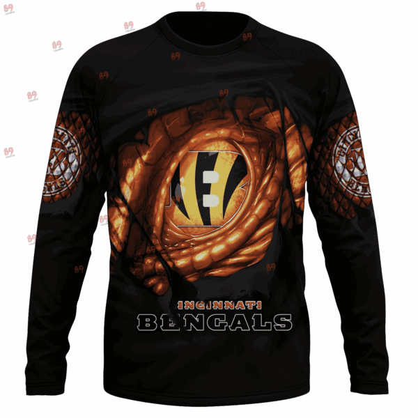Bengals Dragon Eye Limited Edition Hoodie T-shirt Sweatshirt All Merchandise - Image 6