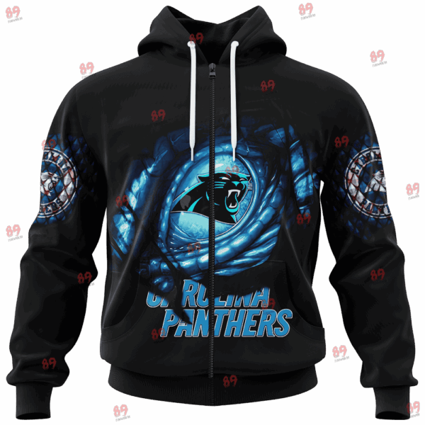 Panthers Dragon Eye Limited Edition Hoodie T-shirt Sweatshirt All Merchandise - Image 3