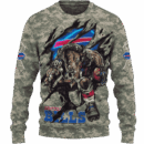 Bills Camo Mascot Limited Edition Hoodie T-shirt Sweatshirt All Merchandise