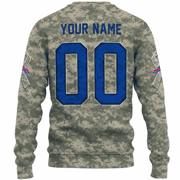 Bills Camo Mascot Limited Edition Hoodie T-shirt Sweatshirt All Merchandise - Image 3