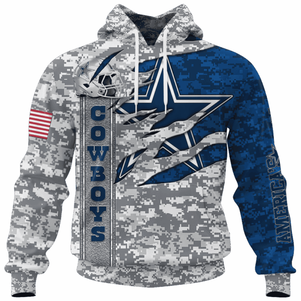 Cowboys Camo US Limited Edition Hoodie T-shirt Sweatshirt All Merchandise