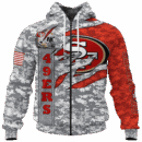49ers Camo US Limited Edition Hoodie T-shirt Sweatshirt All Merchandise