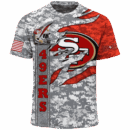 49ers Camo US Limited Edition Hoodie T-shirt Sweatshirt All Merchandise