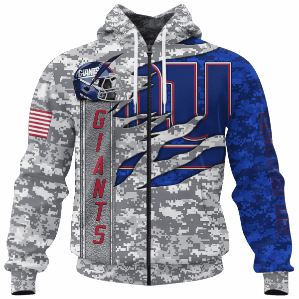 Giants Camo US Limited Edition Hoodie T-shirt Sweatshirt All Merchandise - Image 4