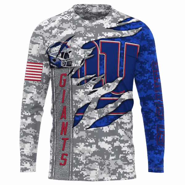 Giants Camo US Limited Edition Hoodie T-shirt Sweatshirt All Merchandise - Image 7