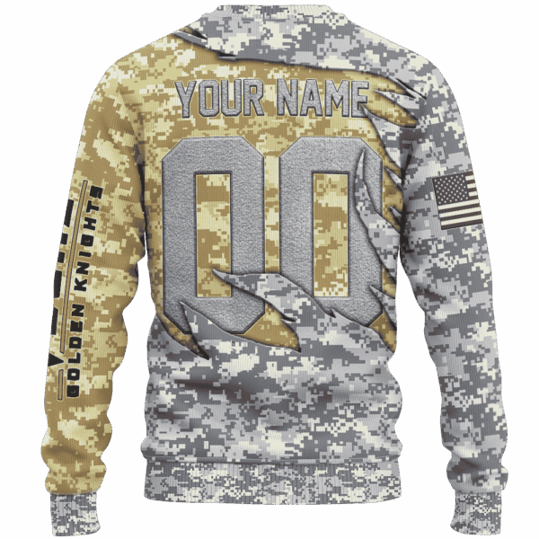 Knights Camo Style Limited Edition Hoodie T-shirt Sweatshirt All Merchandise - Image 3