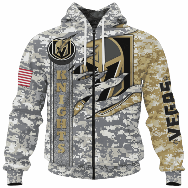 Knights Camo Style Limited Edition Hoodie T-shirt Sweatshirt All Merchandise - Image 4