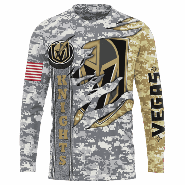 Knights Camo Style Limited Edition Hoodie T-shirt Sweatshirt All Merchandise - Image 7