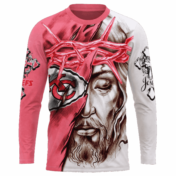 Chiefs Jesus Limited Edition Hoodie T-shirt Sweatshirt All Merchandise - Image 7
