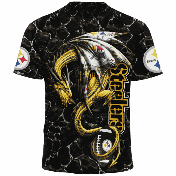 Steelers Legend Dragon Limited Edition Hoodie T-shirt Sweatshirt All Merchandise - Image 5