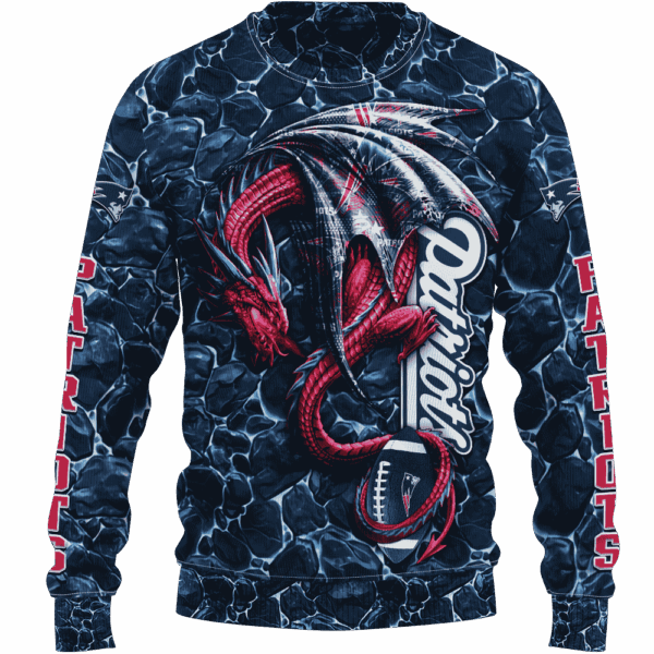 Patriots Legend Dragon Limited Edition Hoodie T-shirt Sweatshirt All Merchandise - Image 2