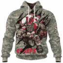 Chiefs Camo Mascot Limited Edition Hoodie T-shirt Sweatshirt All Merchandise