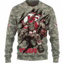 Chiefs Camo Mascot Limited Edition Hoodie T-shirt Sweatshirt All Merchandise