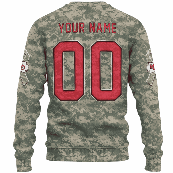Chiefs Camo Mascot Limited Edition Hoodie T-shirt Sweatshirt All Merchandise - Image 3