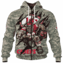 Chiefs Camo Mascot Limited Edition Hoodie T-shirt Sweatshirt All Merchandise