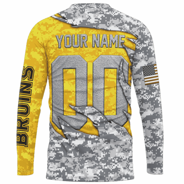 Bruins Camo Style Limited Edition Hoodie T-shirt Sweatshirt All Merchandise - Image 8