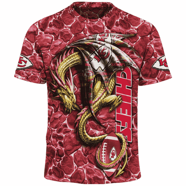 Chiefs Legend Dragon Limited Edition Hoodie T-shirt Sweatshirt All Merchandise - Image 5