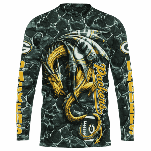 Packers Legend Dragon Limited Edition Hoodie T-shirt Sweatshirt All Merchandise - Image 7