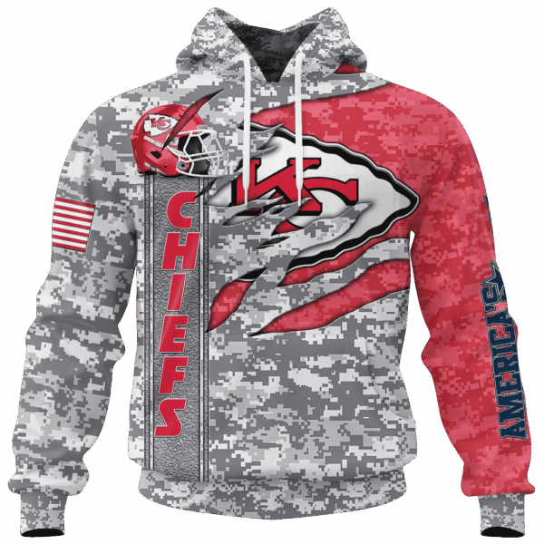 Chiefs Camo US Limited Edition Hoodie T-shirt Sweatshirt All Merchandise