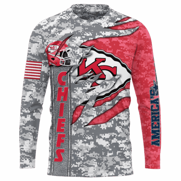 Chiefs Camo US Limited Edition Hoodie T-shirt Sweatshirt All Merchandise - Image 7