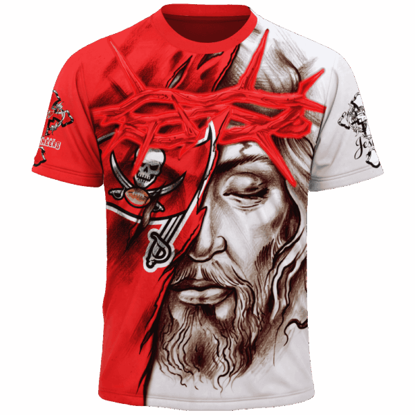 Buccaneers Jesus Limited Edition Hoodie T-shirt Sweatshirt All Merchandise - Image 5