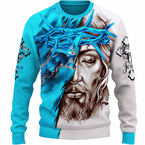Lions Jesus Limited Edition Hoodie T-shirt Sweatshirt All Merchandise - Image 2
