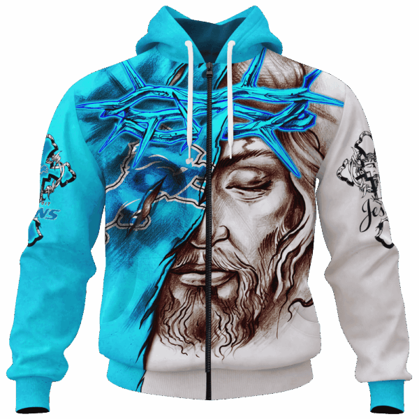 Lions Jesus Limited Edition Hoodie T-shirt Sweatshirt All Merchandise - Image 4