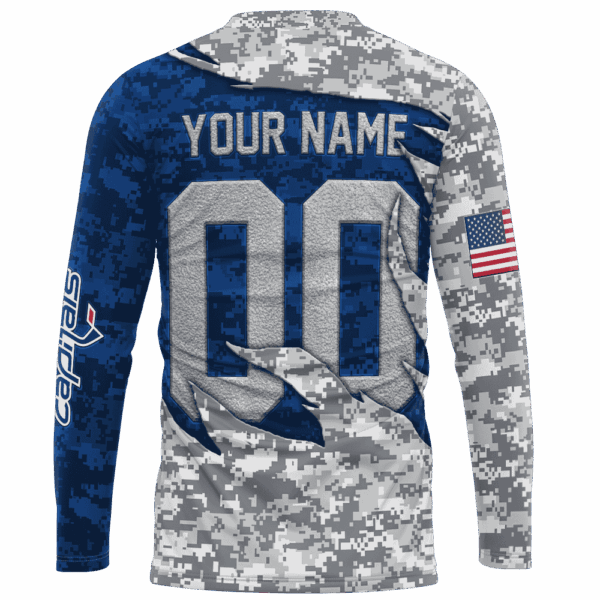 Capitals Camo Style Limited Edition Hoodie T-shirt Sweatshirt All Merchandise - Image 8
