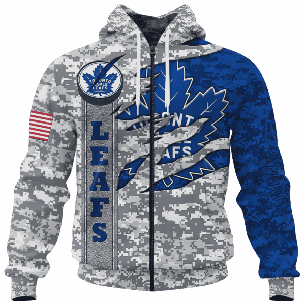 Leafs Camo Style Limited Edition Hoodie T-shirt Sweatshirt All Merchandise - Image 4