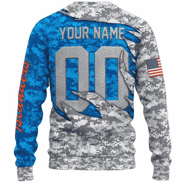 Islanders Camo Style Limited Edition Hoodie T-shirt Sweatshirt All Merchandise - Image 3