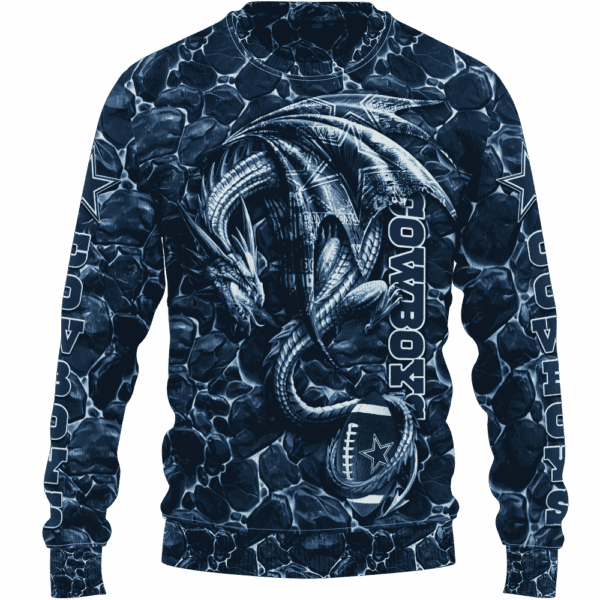 Cowboys Legend Dragon Limited Edition Hoodie T-shirt Sweatshirt All Merchandise - Image 2