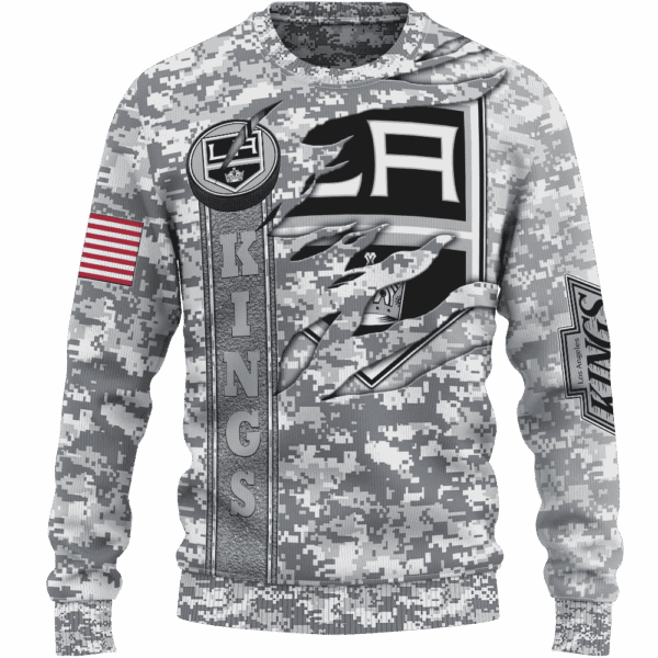 Kings Camo Style Limited Edition Hoodie T-shirt Sweatshirt All Merchandise - Image 2