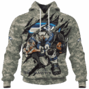 Seahawks Camo Mascot Limited Edition Hoodie T-shirt Sweatshirt All Merchandise