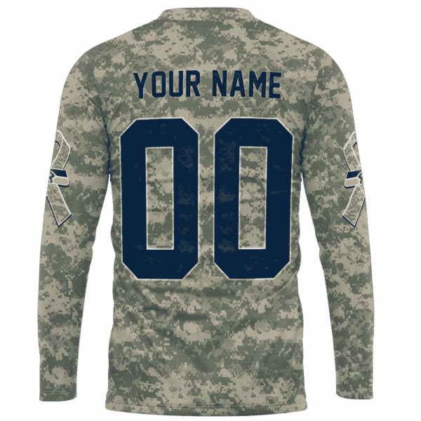 Seahawks Camo Mascot Limited Edition Hoodie T-shirt Sweatshirt All Merchandise - Image 8